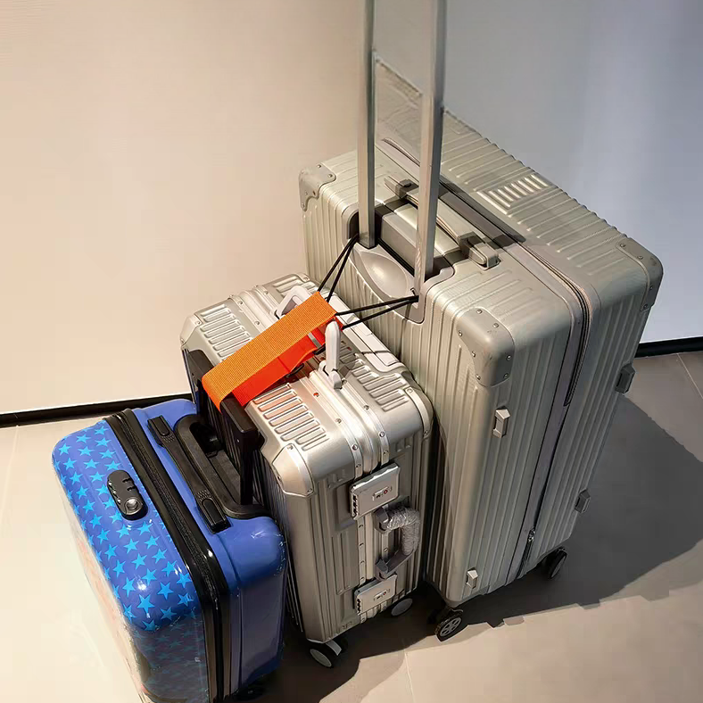 Adjustable Luggage Strap for Secure Stacking & Hands-Free Travel